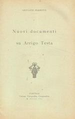 Nuovi documenti su Arrigo Testa