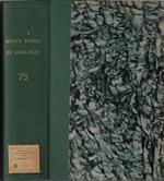 Revue suisse de zoologie tome 75 1968