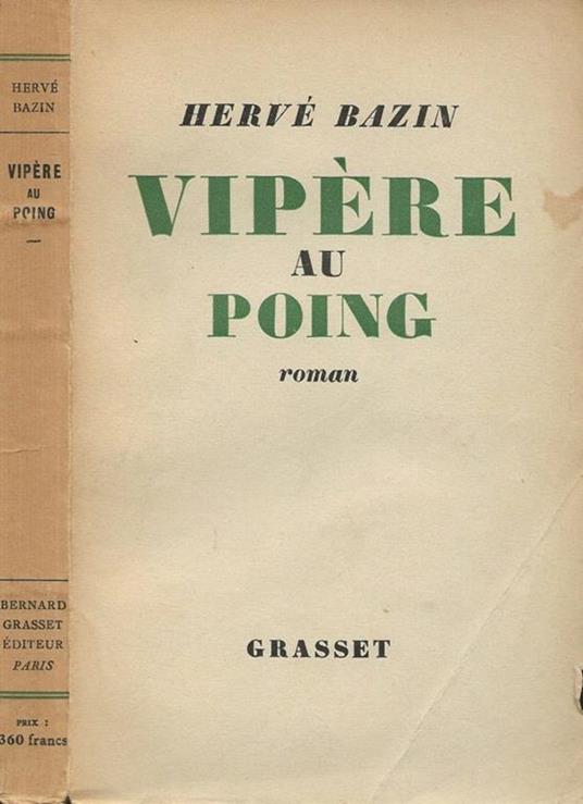 Vipère au poing - copertina