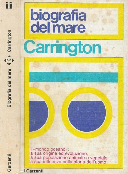 Biografia del mare - Richard Carrington - copertina