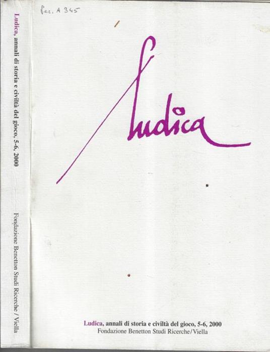 Ludica N. 5 6 anno 2000 - copertina