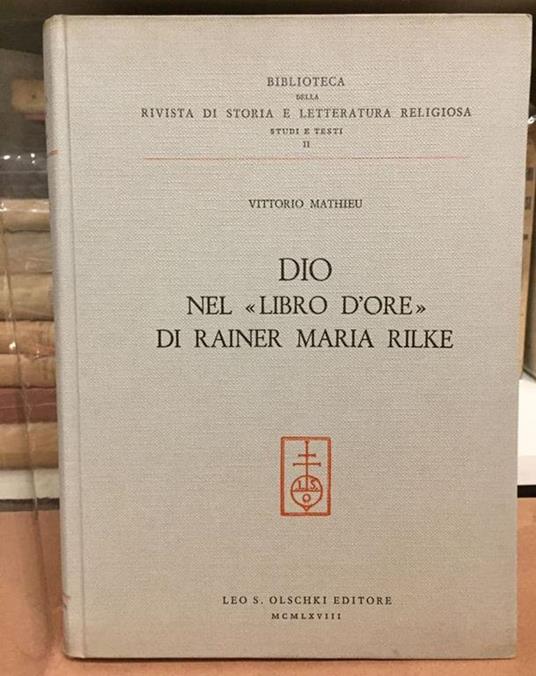 Dio nel Libro d'ore di Rainer Maria Rilke