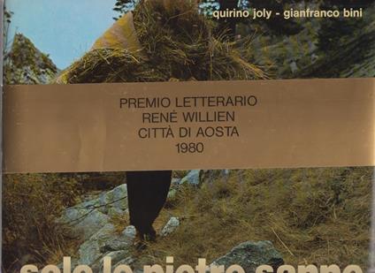 Solo le pietre sanno - copertina