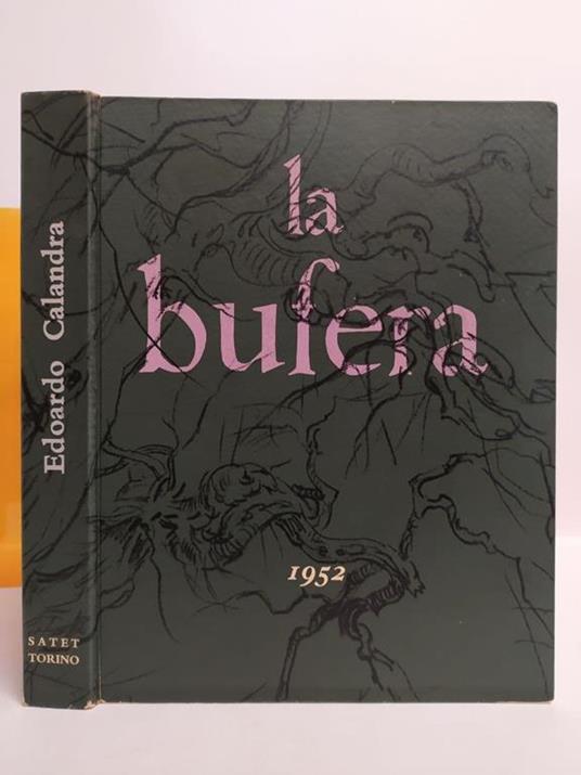 La bufera - Edoardo Calandra - copertina