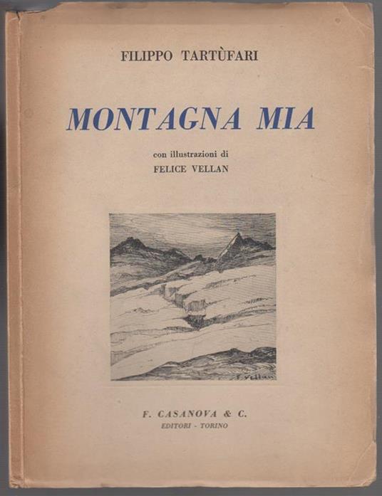 Montagna mia. Sonetti romaneschi. Illustrazioni di Felice Vellan - Filippo Martufi - copertina