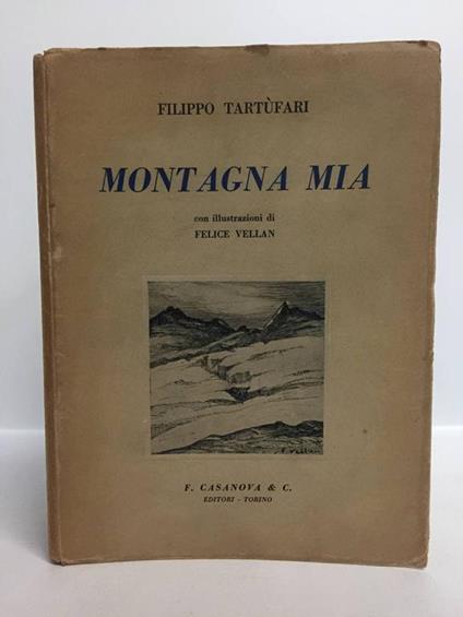 Montagna mia. Sonetti romaneschi. Illustrazioni di Felice Vellan - Filippo Martufi - copertina