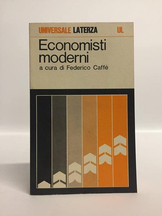 Economisti moderni - Federico Caffè - copertina