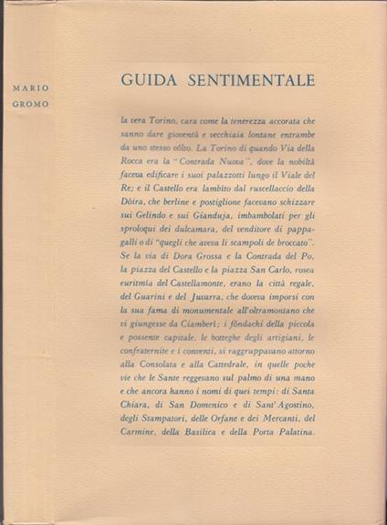 Guida Sentimentale - Mario Gromo - copertina