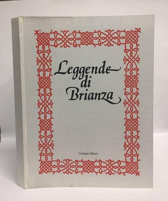 Leggende di Brianza - Giorgio Mauri - copertina