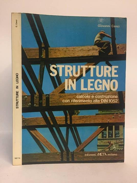 Strutture in legno - Giovanni Cenacchi - copertina