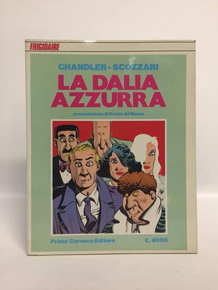 Frigidaire. La dalia azzurra - copertina