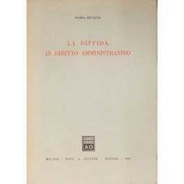 La diffida in diritto amministrativo - Daria Rivalta - copertina
