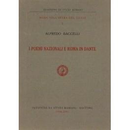 I poemi nazionali e Roma in Dante - Alfredo Baccelli - copertina