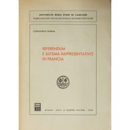 Referendum e sistema rappresentativo in Francia - Costantino Murgia - copertina