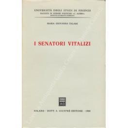 I senatori vitalizi - copertina