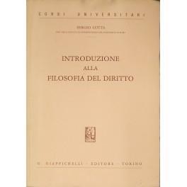 Introduzione alla filosofia del diritto - Sergio Cotta - copertina