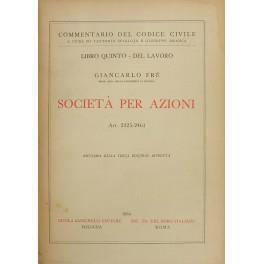 Società per azioni. Art. 2325-2461 - Giancarlo Frè - copertina