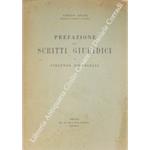 Prefazione agli scritti giuridici di Vincenzo Simoncelli
