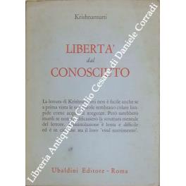 Libertà dal conosciuto - Jiddu Krishnamurti - copertina
