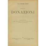 Delle donazioni
