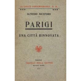 Parigi. Una città rinnovata - Alfredo Niceforo - copertina