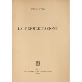 La premeditazione - Enrico Contieri - copertina