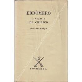 Ebdomero - Giorgio De Chirico - copertina