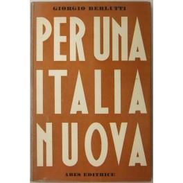 Per una Italia nuova - Giorgio Berruti - copertina
