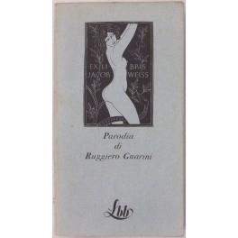 Parodia - Ruggero Guarini - copertina
