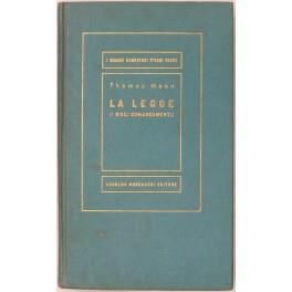 La legge. (I dieci comandamenti) - Thomas Mann - copertina