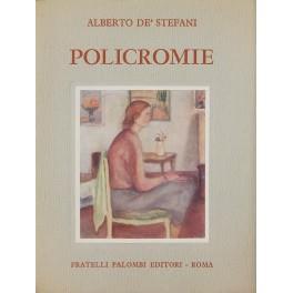 Policromie - Alberto De Stefani - copertina
