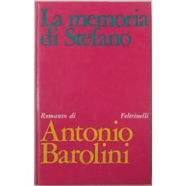 La memoria di Stefano - Antonio Barolini - copertina