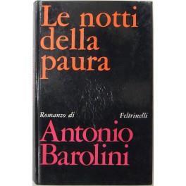 Le notti della paura - Antonio Barolini - copertina