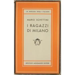 I ragazzi di Milano - Mario Schettini - copertina