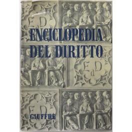 Enciclopedia del diritto. Vol. IV - Atto-Bana. Diretta da Francesco Calasso poi (dal 1966) da Costantino Mortati e Salvatore Pugliatti poi anche (dal 1978) da Francesco Santoro-Passarelli - copertina