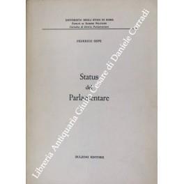 Status del Parlamentare - copertina