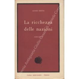 La ricchezza delle nazioni. Abbozzo - Adam Smith - copertina