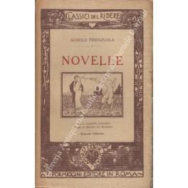 Novelle. A cura di Giuseppe Lipparini con disegni di Giustin da Budiara - Agnolo Firenzuola - copertina