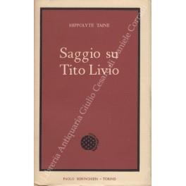 Saggio su Tito Livio - Hippolyte Taine - copertina