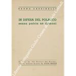 In difesa del polacco senza patria ne domani