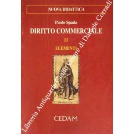 Diritto commerciale. Vol. II - Elementi - Paolo Spada - copertina