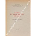 Saggi di procedura penale