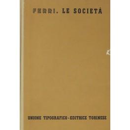 Le società - Giuseppe Ferri - copertina