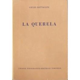 La querela - Giulio Battaglini - copertina