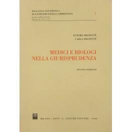 Medici e biologi nella giurisprudenza - Ettore Protettì - copertina