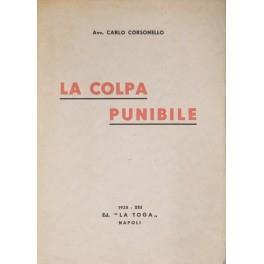 La colpa punibile - copertina