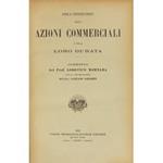 Dell'esercizio delle azioni commerciali della loro durata (art. 868-926)