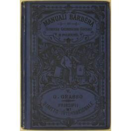 Principii di diritto internazionale pubblico e privato - Giacomo Grasso - copertina