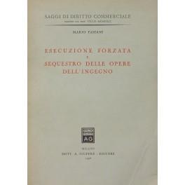 Esecuzione forzata e sequestro delle opere dell'ingegno - Mario Fabiani - copertina