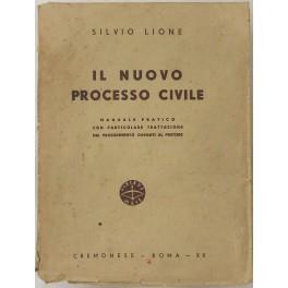 Il nuovo processo civile. Manuale pratico con particolare trattazione del procedimento davanti al pretore - copertina